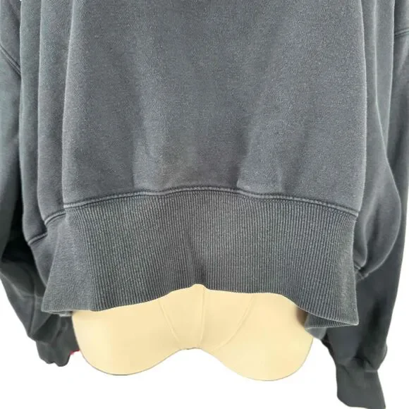 Nike Navy Crew Neck Sweatshirt Vintage Retro Long Sleeves Embroidered Medium - Picture 8 of 13